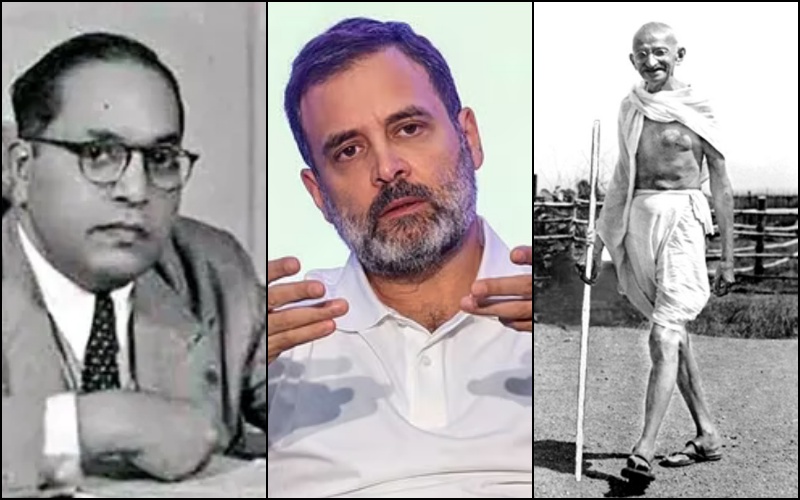 Rahul Gandhi in the USA talks about Gandhi vs Godse ideology as he chants 'Jai Bhim': Here is how he interpreted history all wrong