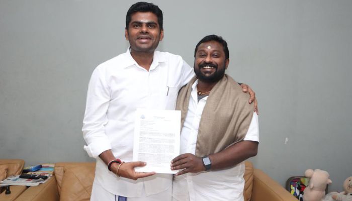 तमिलनाडु के बीजेपी नेता एसजी सूर्या को कम्युनिस्ट एमपी की आलोचना करने के आरोप में गिरफ्तार किया गया है