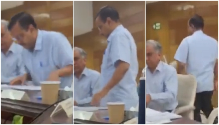 Delhi CM Arvind Kejriwal 'runs away' again after he was confronted by BJP at NDMC meeting over floods