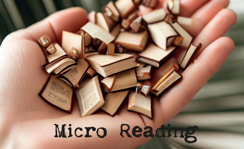 Need to look at ‘Micro Reading’ seriously to develop intellect among youths