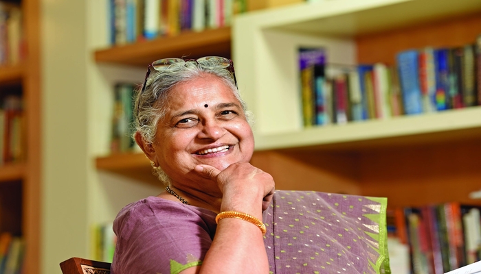 Sudha Murthy branded as 'casteist' by left-liberals for referring to herself as “pure vegetarian”