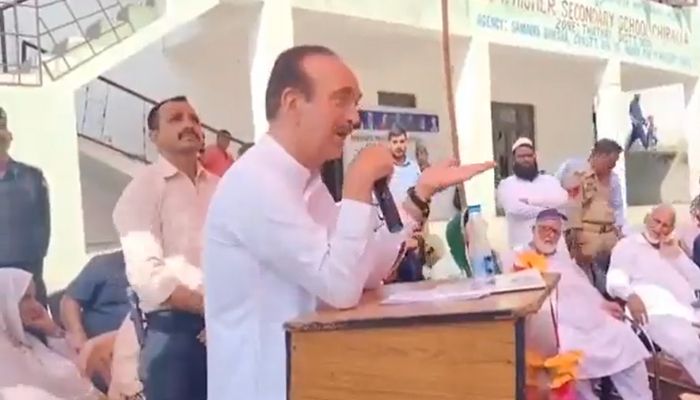 'All of us are originally born in Hindu Dharma, we belong to this land, we return to the India's soil after we die': Ghulam Nabi Azad