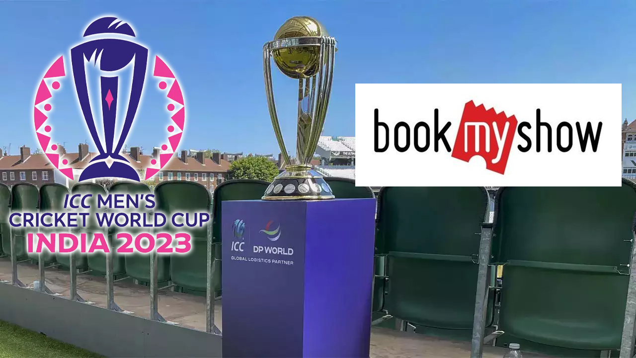 BookMySHow is official ticketing platform for ICC Men’s Cricket World Cup 2023