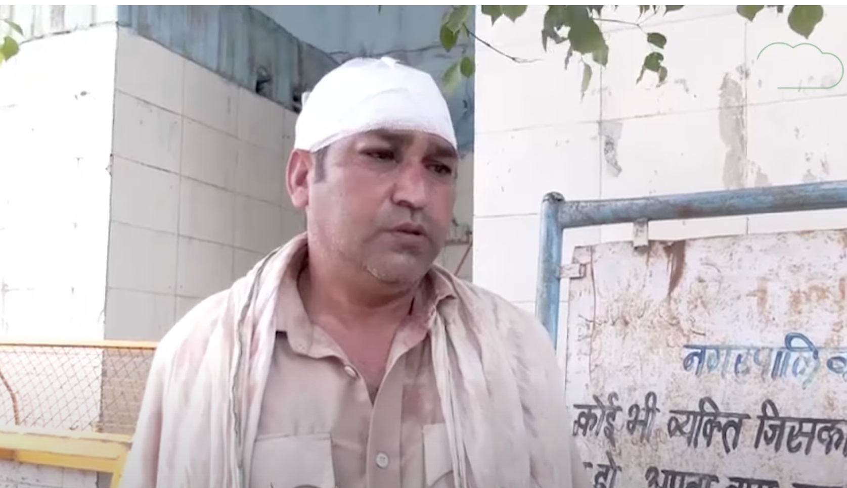 Haryana police SPO, injured during stone pelting at Nuh, talks about how the violence started against the Hindu religious procession, what the Muslim mob did