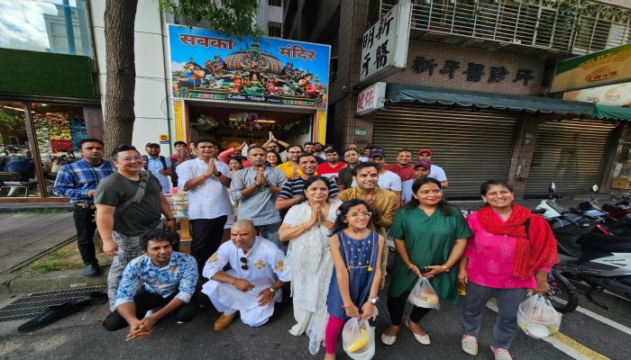 Hindu temple opened in Taiwan by Indian community