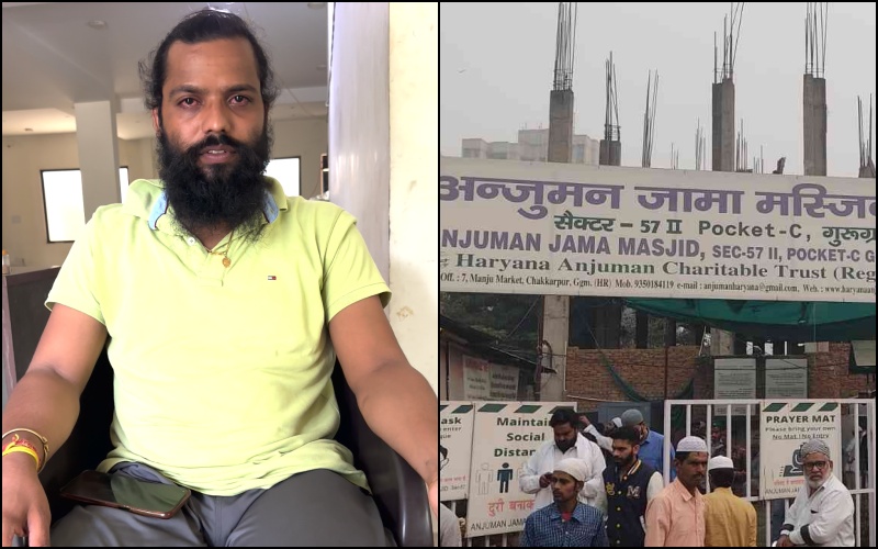 Islamists accuse 2 Hindus of burning a Gurugram under-construction mosque, Hindus say they were on their way from Nuh after Islamists unleashed violence