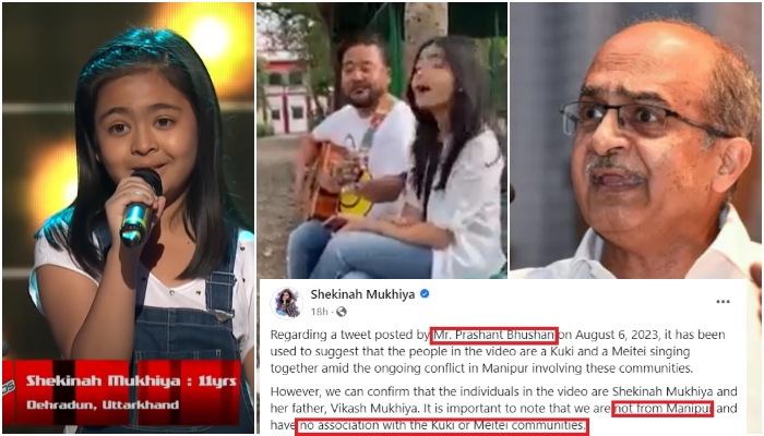 Prashant Bhushan spreads fake news amid Manipur unrest, calls Dehraduni singer and her father Manipuri- 'one Kuki, other Meiti': Details