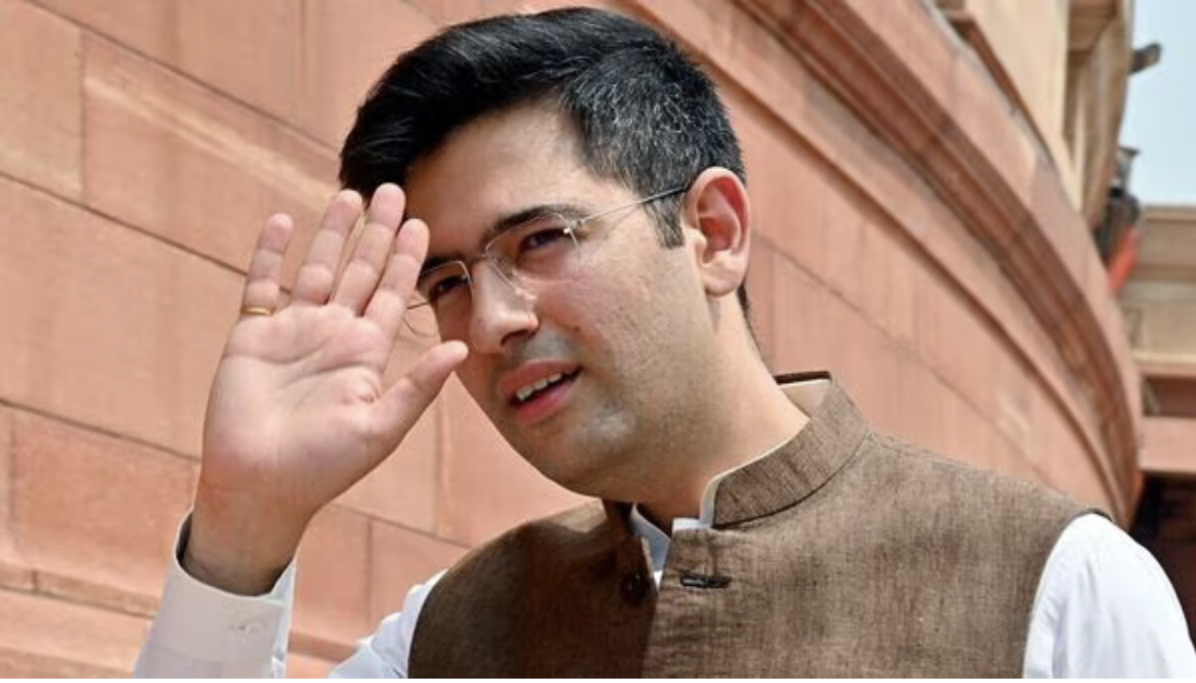 Raghav Chadha accused of invoking Rajya Sabha MPs without their consent for scrutinising Delhi Services Bill