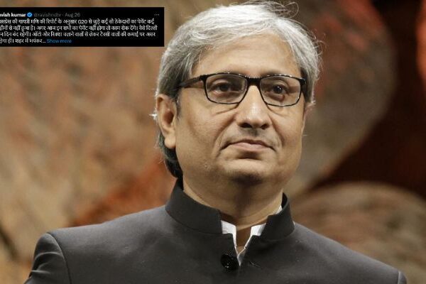Ravish Kumar avoids mention of Delhi govt during his rant on 'upaid dues' of contractors
