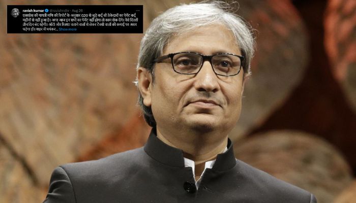 Ravish Kumar avoids mention of Delhi govt during his rant on 'upaid dues' of contractors