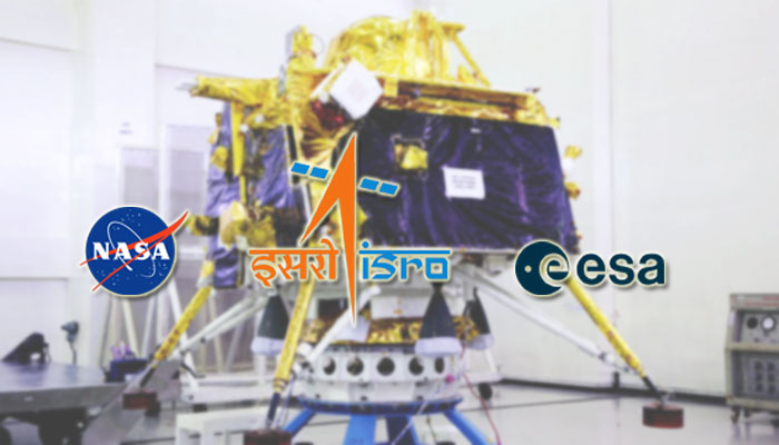 United in space: As Chandrayaan-3 prepares for touchdown, here is how NASA and ESA are working with ISRO to monitor its health and guide it