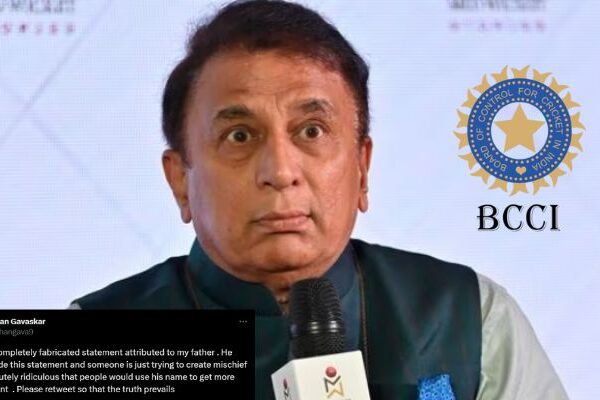 Rohan Gavaskar fact-checks Pakistani troll, who claimed Sunil Gavaskar criticised BCCI